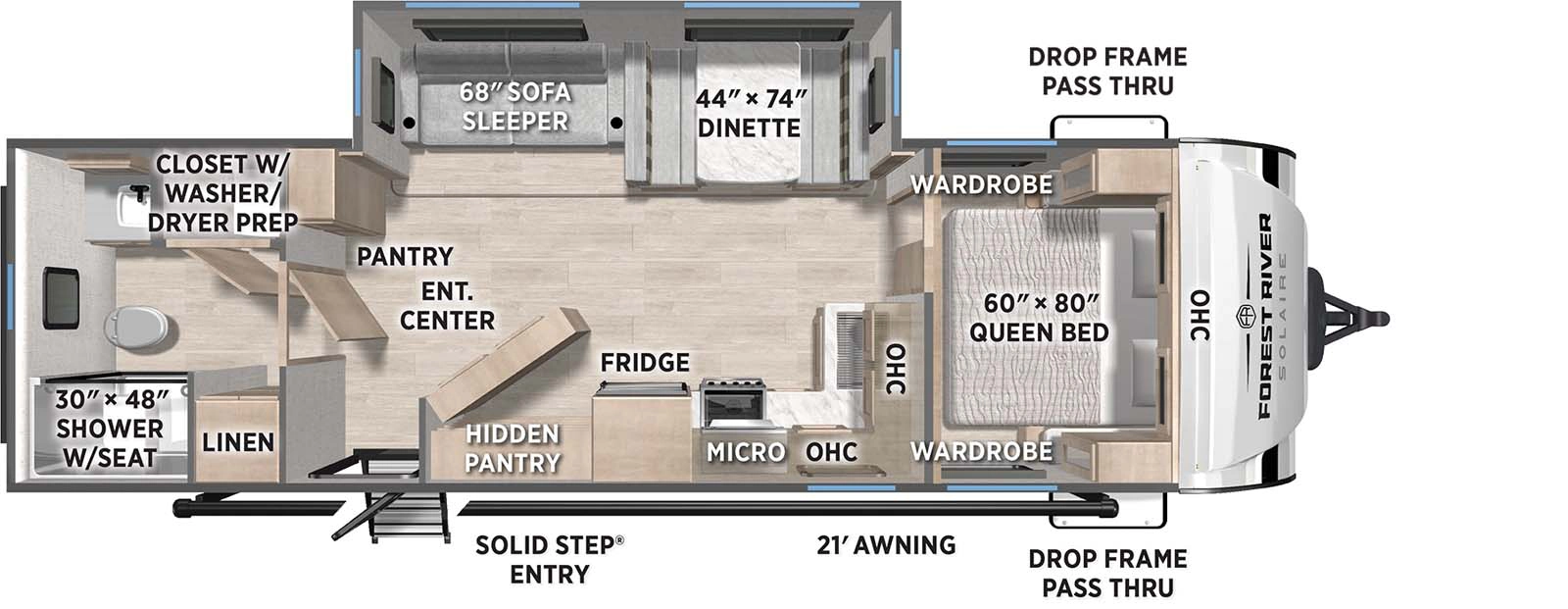 2580RBSS Floorplan Image